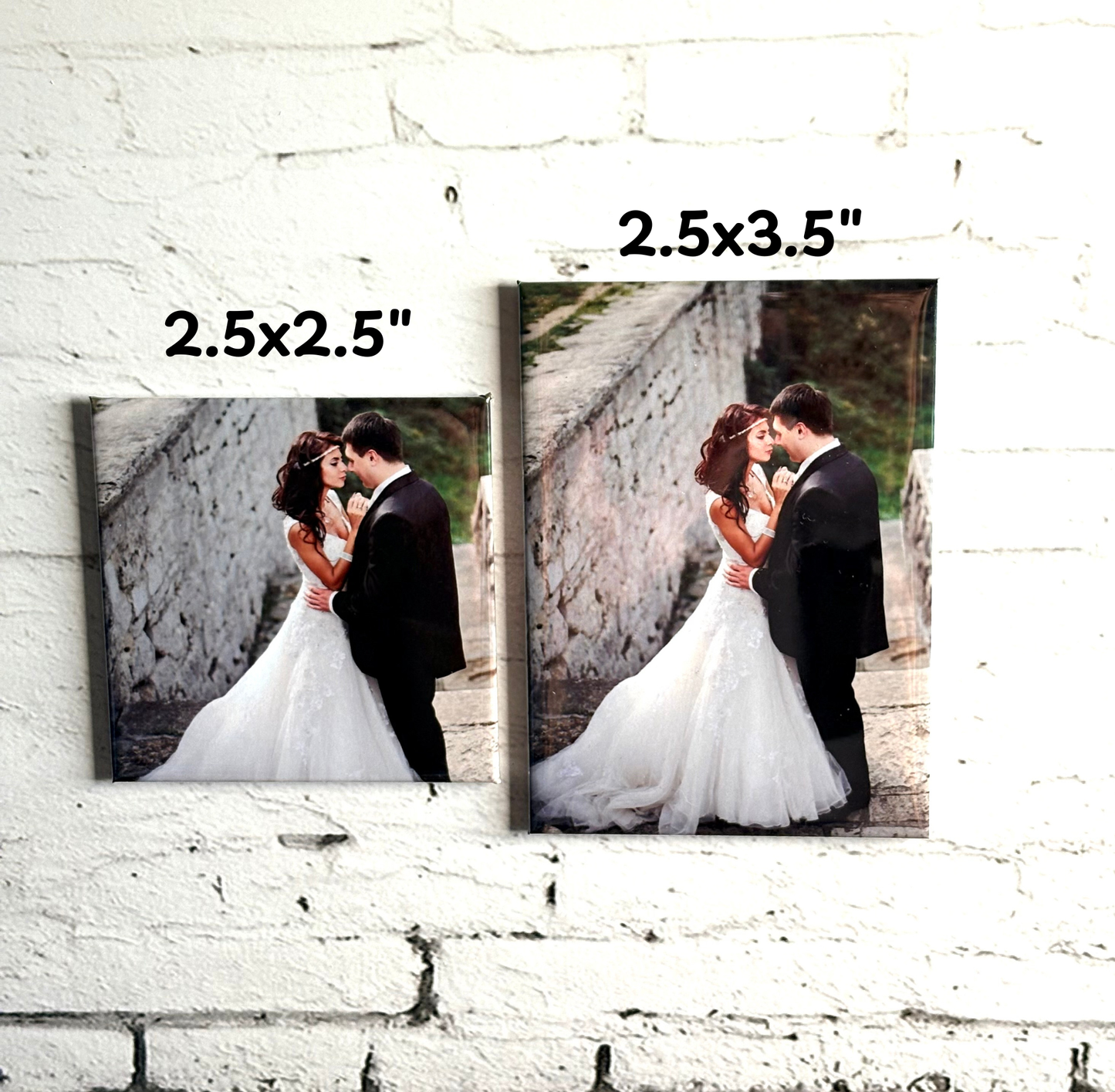 Square Photo Magnets - 2.5x3.5"