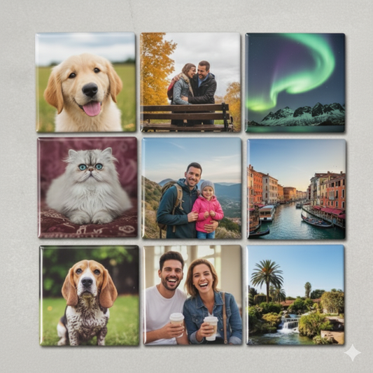 Square Photo Magnets