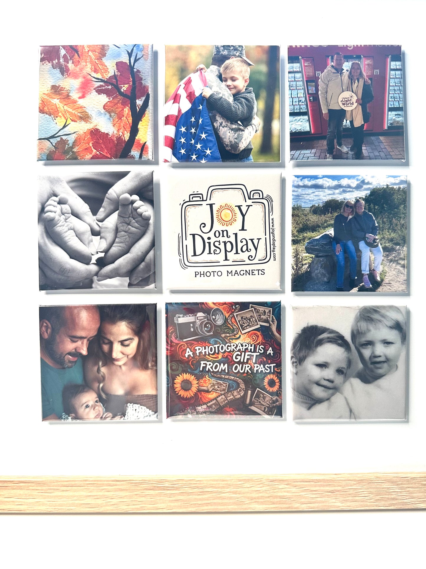 Square Photo Magnets - 2.5x2.5"